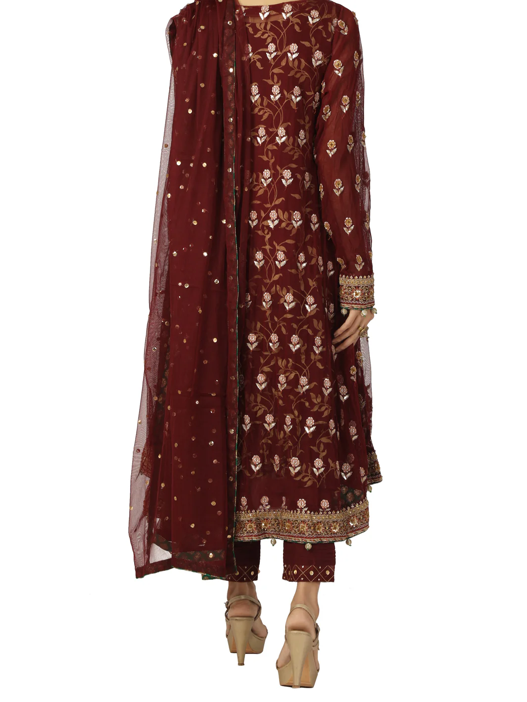 Red 3 Piece Formal Suit - LS-228 - Image 3