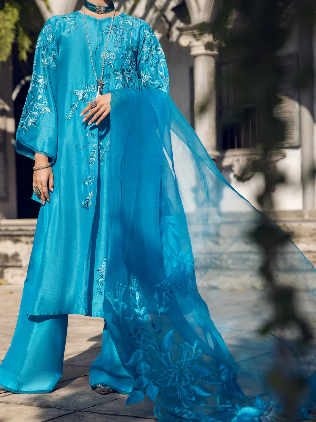 Ferozi Formal 3 Piece Unstitched - AL-3PS-LS-UN-402
