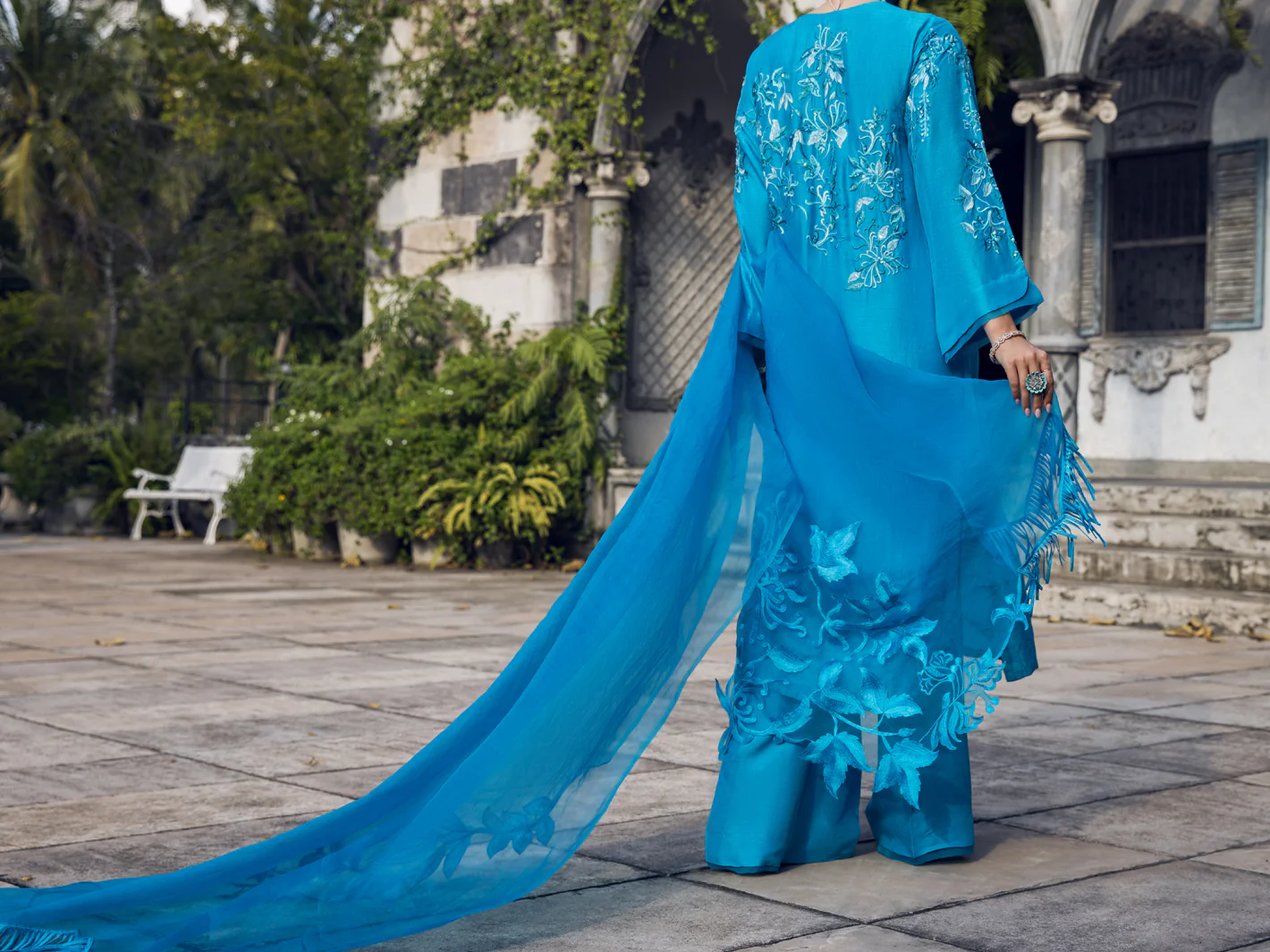 Ferozi Formal 3 Piece Unstitched - AL-3PS-LS-UN-402 - Image 5