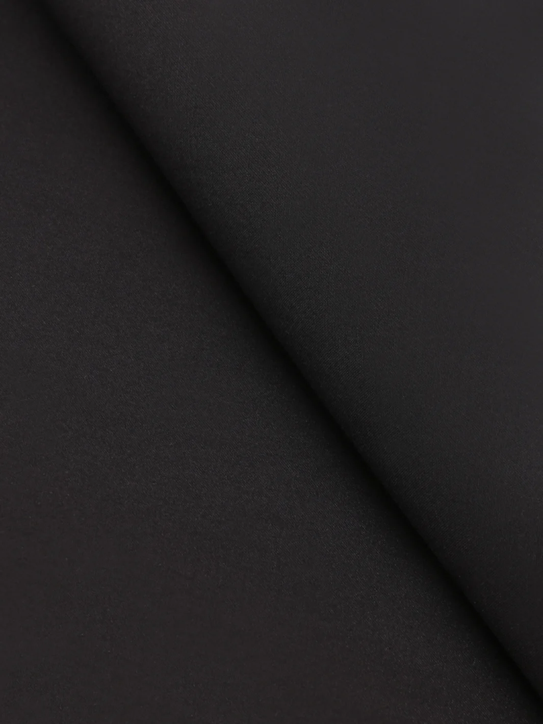 Black Blended Unstitched Fabric - Johar-854E