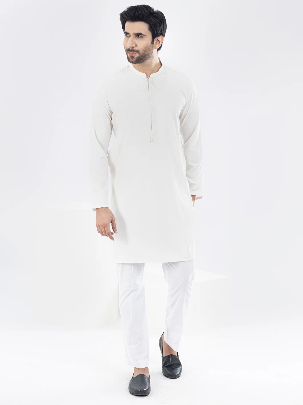 Off White Kurta - AL-K-1068A
