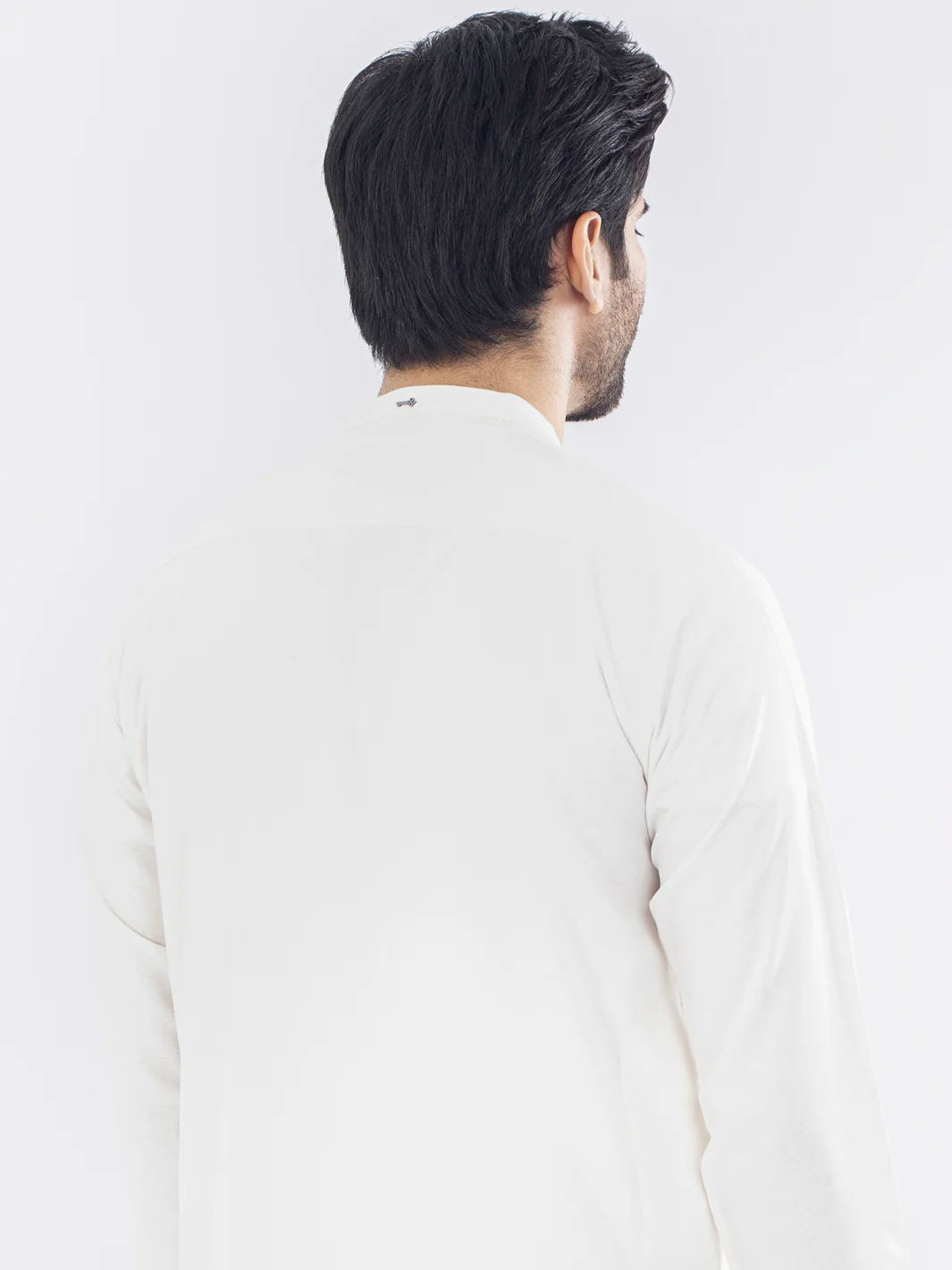 Off White Kurta - AL-K-1068A - Image 2