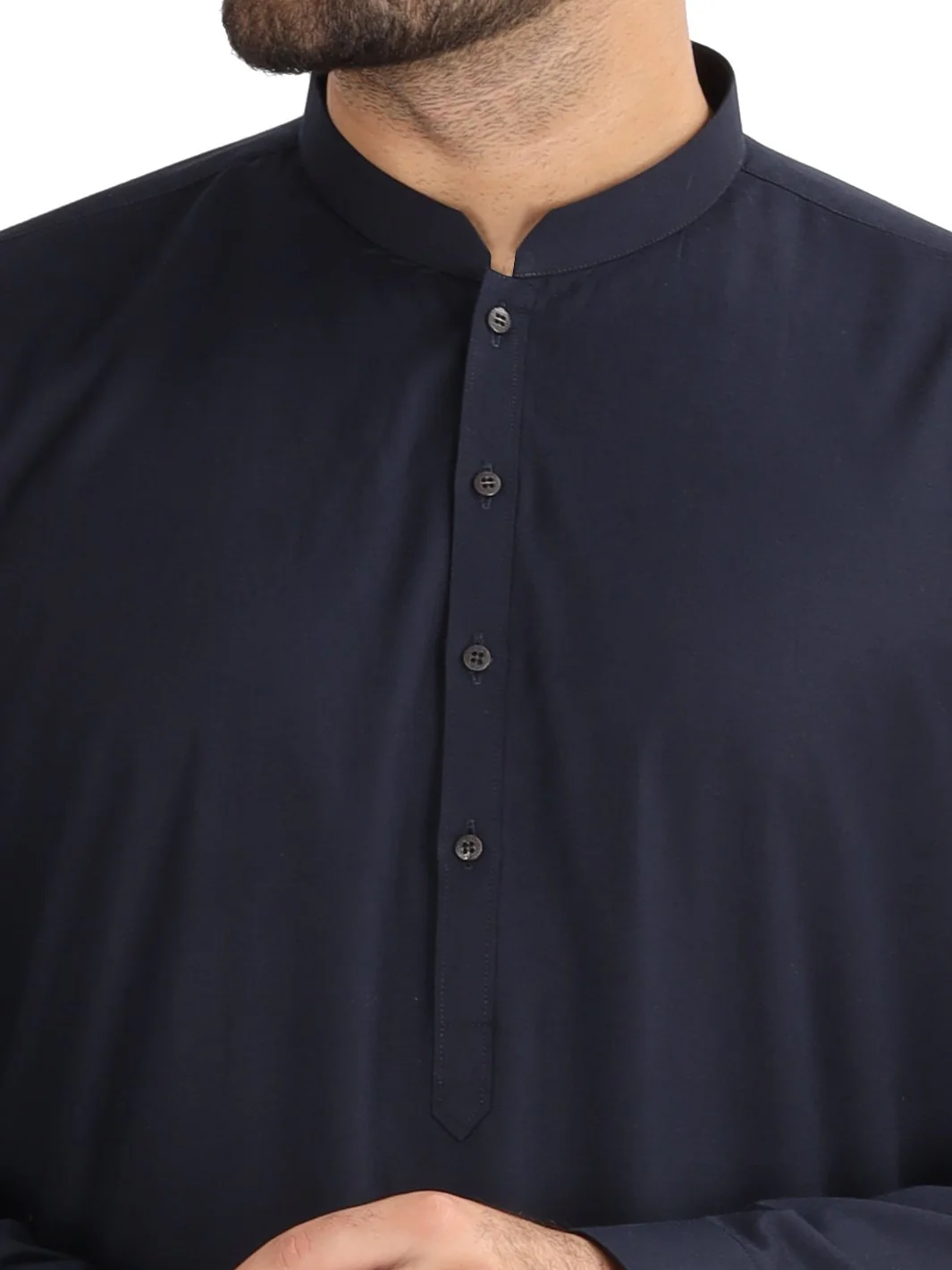 Blue Blended Kameez Shalwar - AL-KS-2486-R1 - Image 2