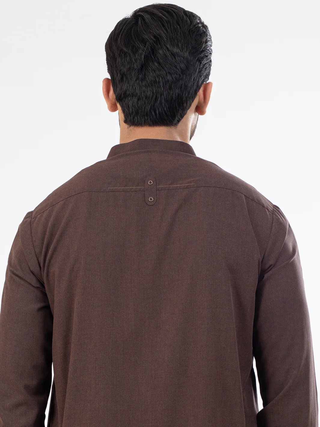 Brown Blended Kurta Trouser - AL-KT-2863 - Image 3