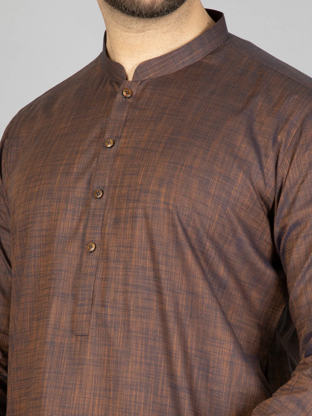 Purple Blended Kurta Trouser - AL-KT-2889 - Image 2