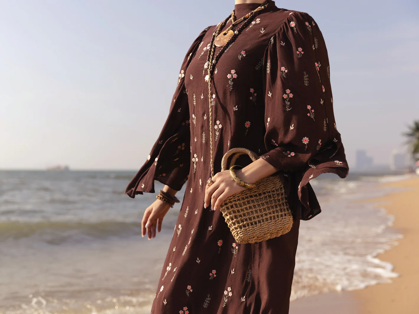 Brown Kurti - AL-LK-889 - Image 3