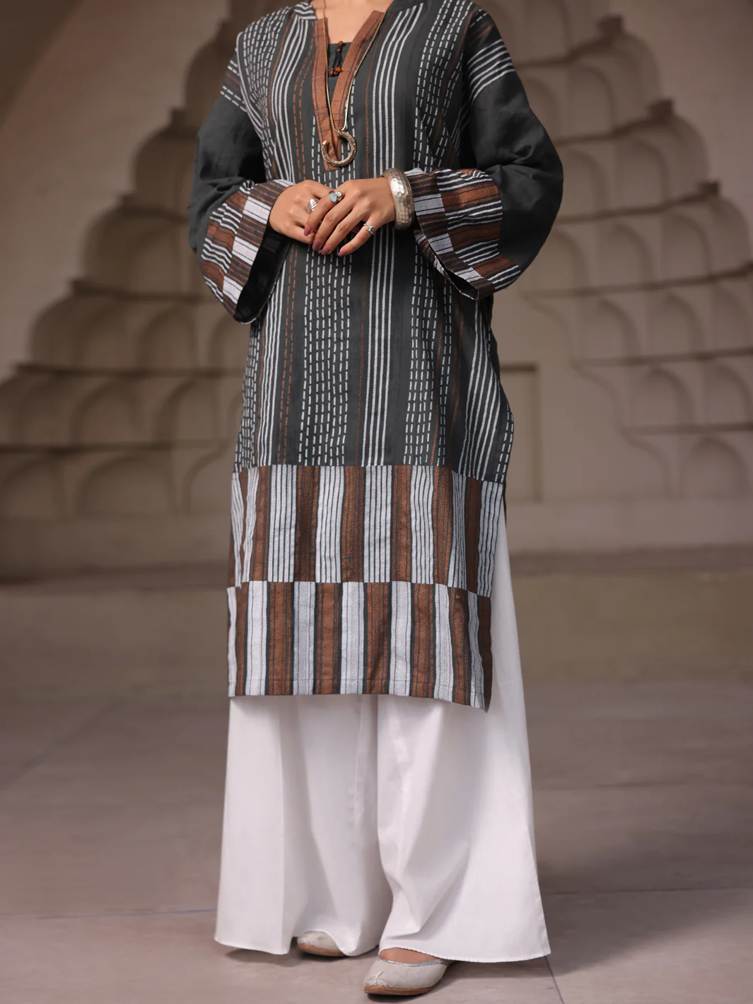 Grey Kurti - AL-LK-913