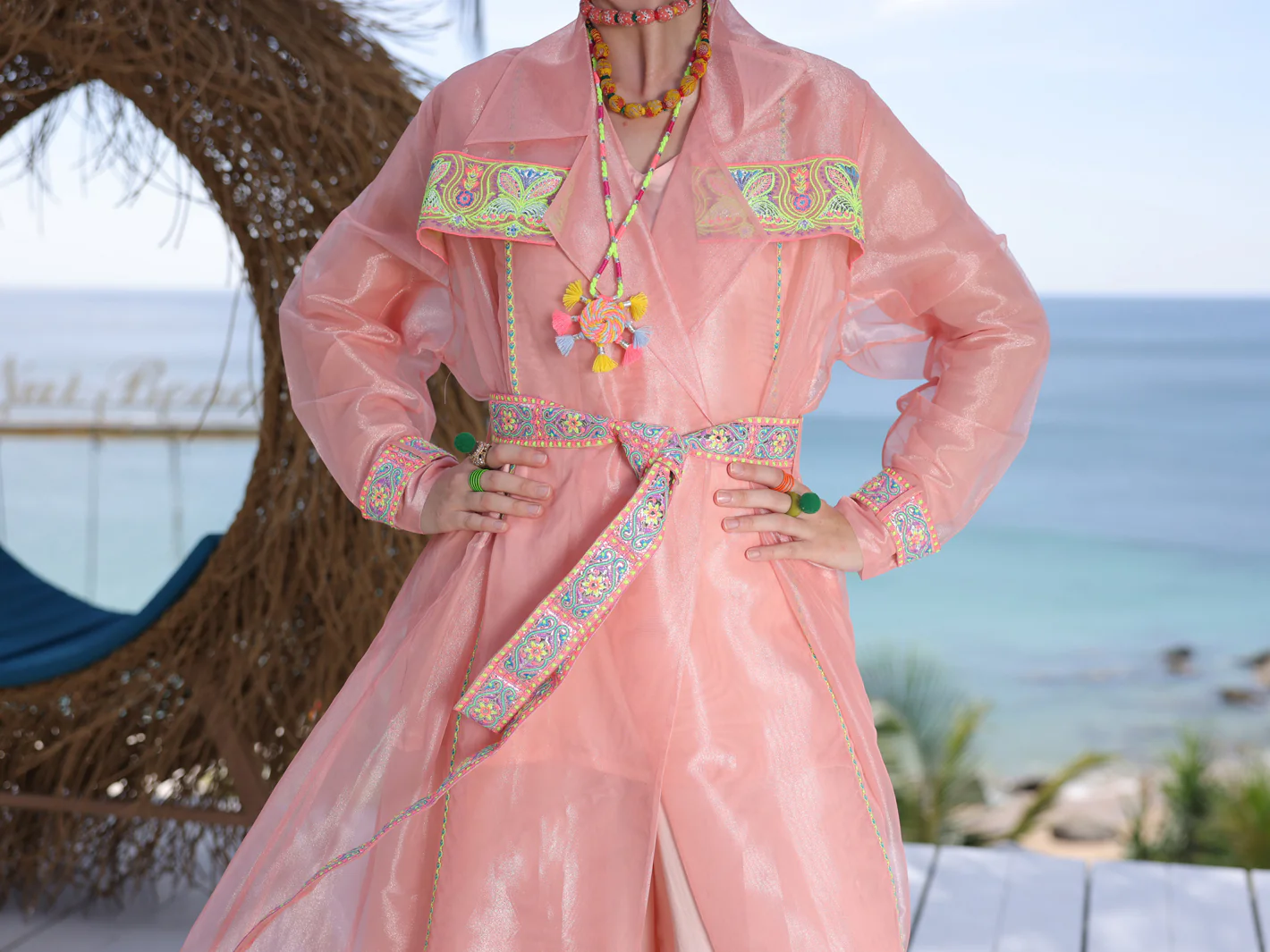 Pink Tunic - AL-LK-960 - Image 3