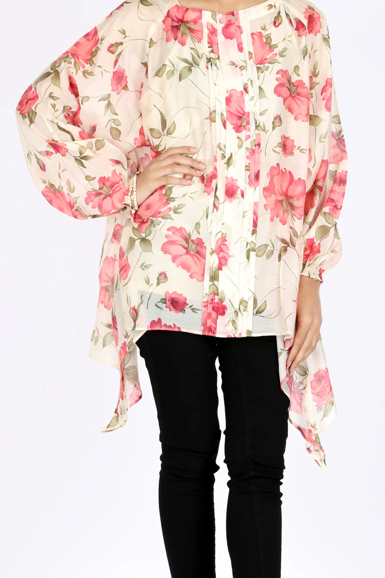 Off White Tunic - AL-LSK-125 - Image 2