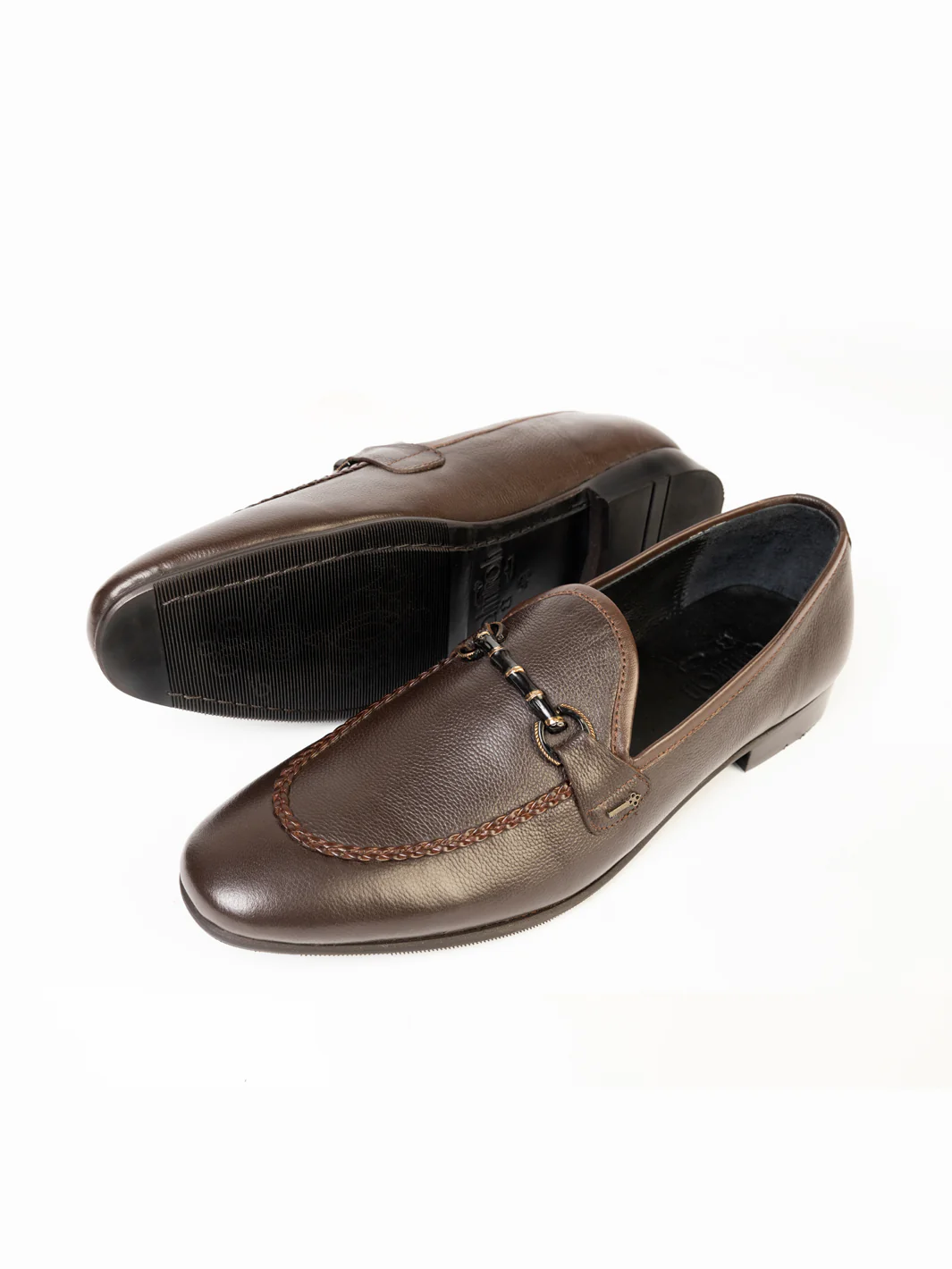 Brown Leather Shoes - AL-MSHO-036 - Image 2