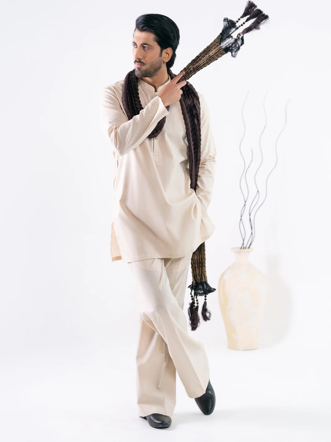 Golden Stone Stole - AL-MST-062 - Image 3