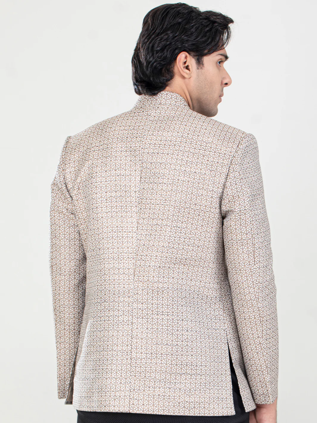 Brown Blended Prince Coat - AL-PCS-058 - Image 3