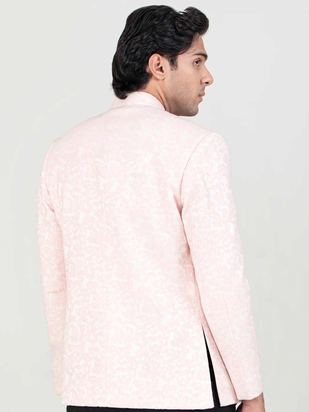 Pink Blended Prince Coat - AL-PCS-059 - Image 5