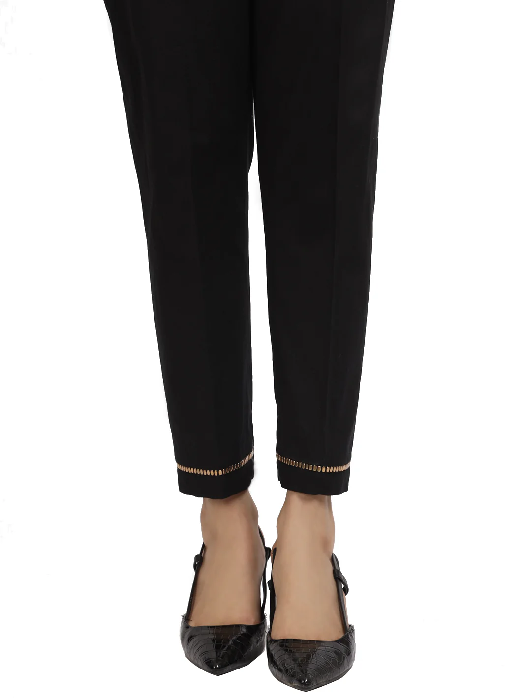 Black Women Trouser - AL-T-487 - Image 3