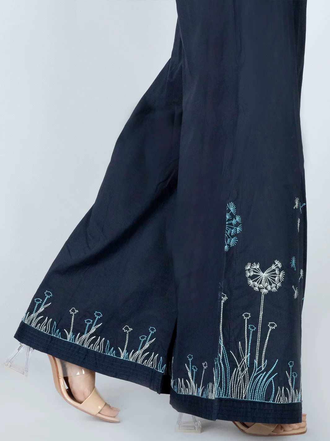 Blue Women Trouser - AL-T-548 - Image 2