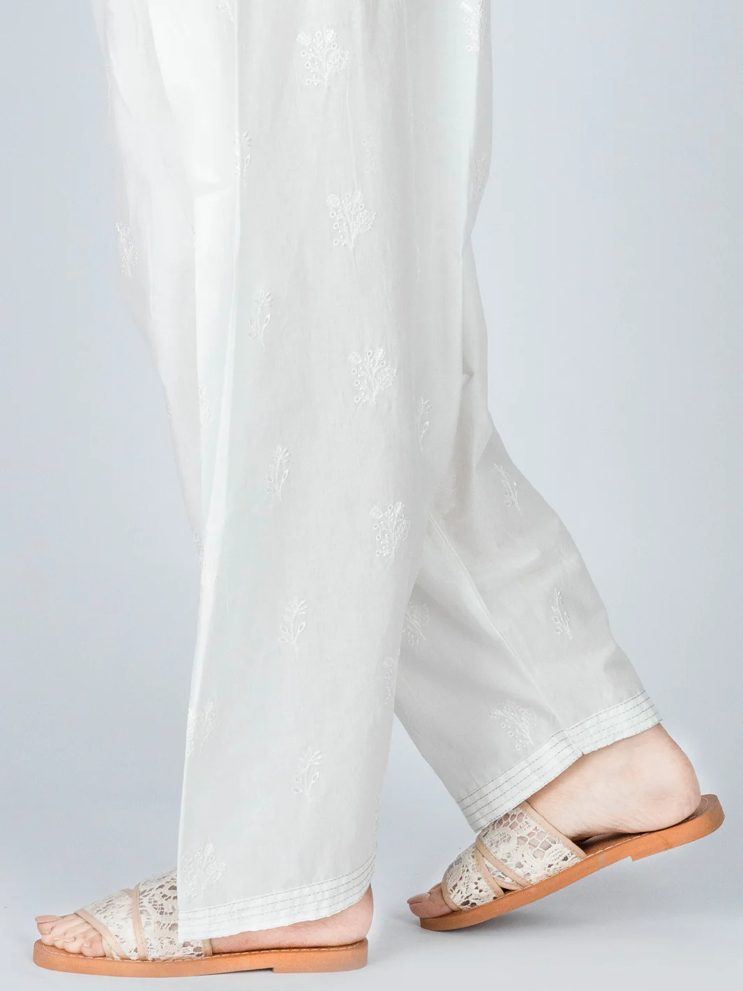 White Dyed Trouser - AL-T-572