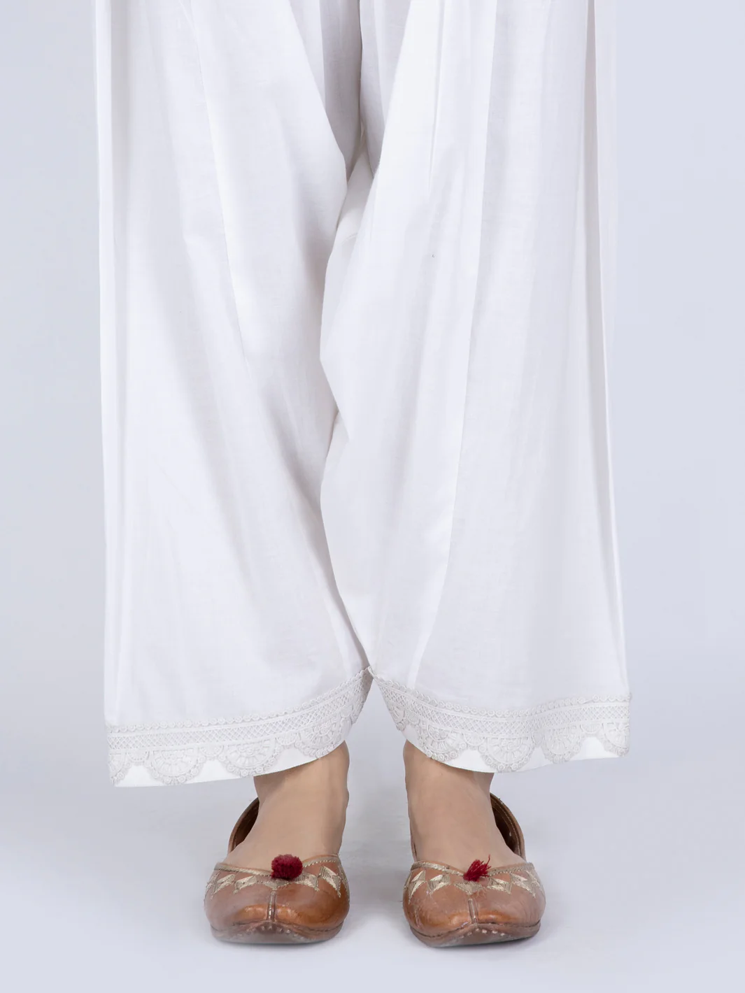 White Cambric Trouser - AL-T-620