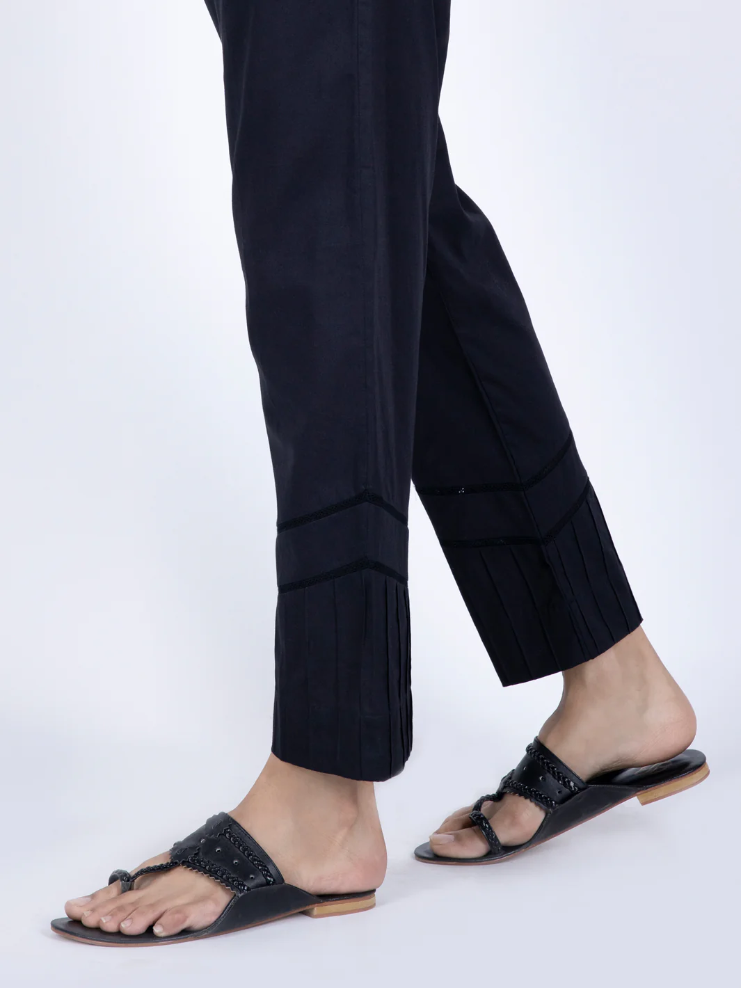 Black Cambric Trouser - AL-T-622 - Image 2