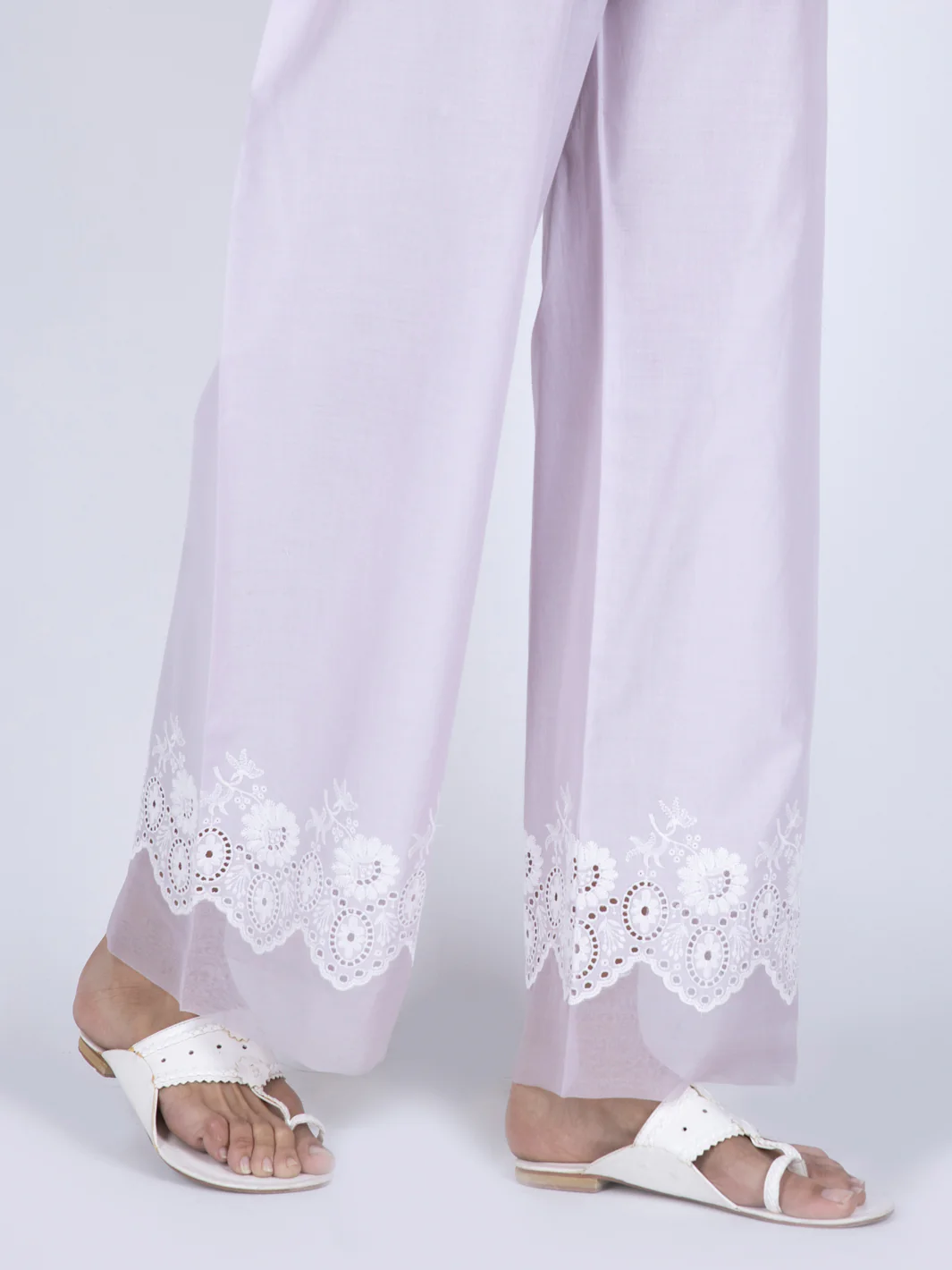Lilac Lawn Trousers - AL-T-637 - Image 2