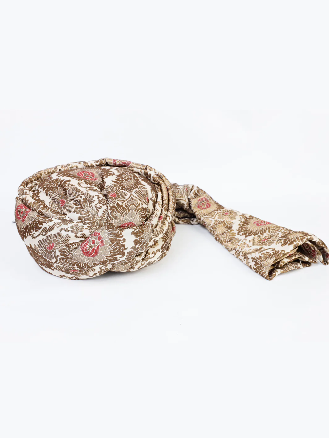 White Gold Blended Turban - AL-TB-070