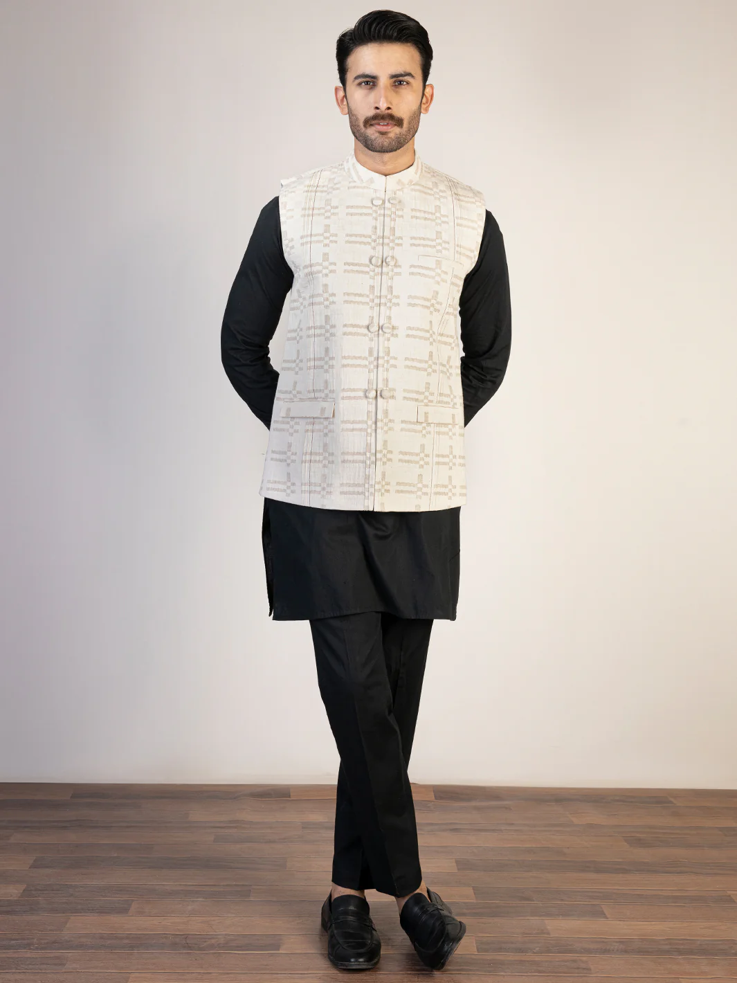 Fawn Blended Waistcoat - AL-WC-442