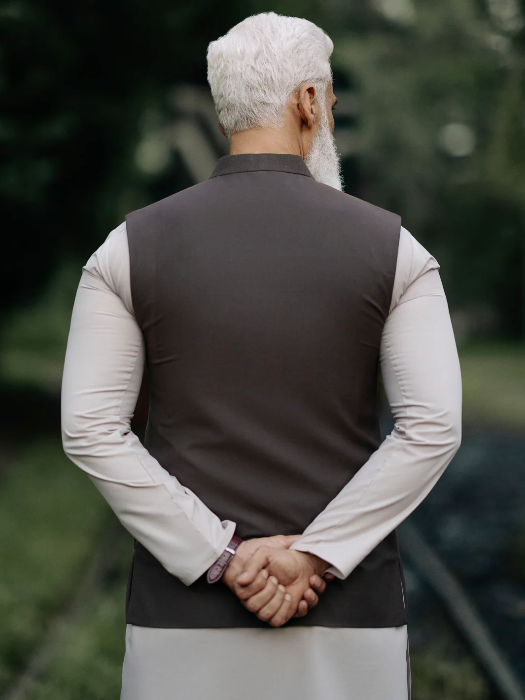 Brown Blended Waistcoat - AL-WC-565 - Image 3