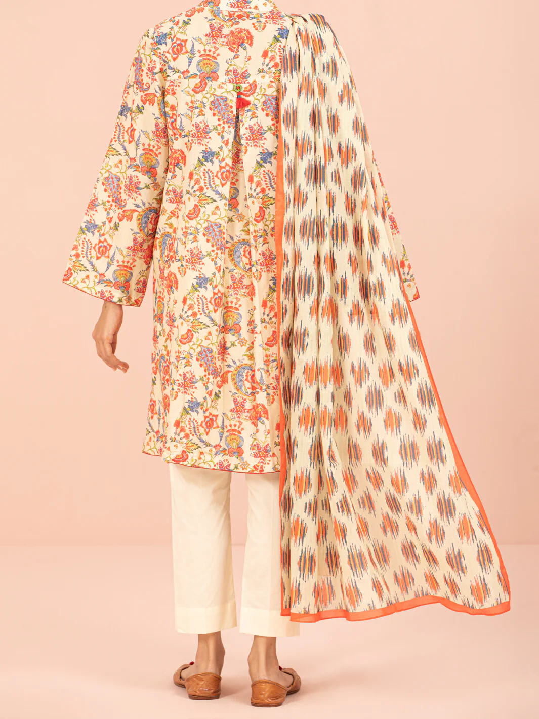 Multicolor Lawn 2 Piece Unstitched - ALP-2PS-1557 - Image 2