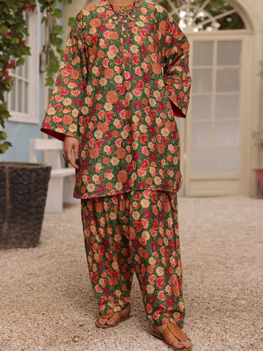 Green Lawn 2 Piece Unstitched - ALP-2PS-1680