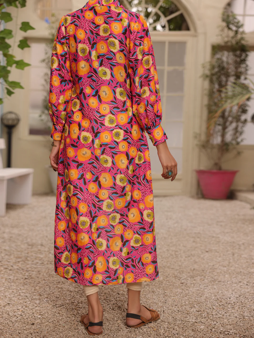 Fuchsia Lawn 2 Piece Unstitched - ALP-2PS-1681 - Image 3