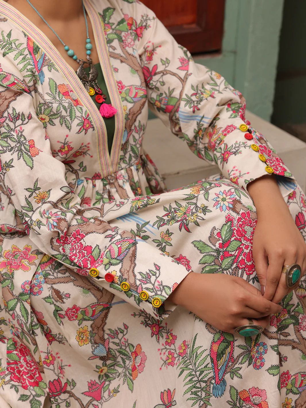Ivory Lawn 2 Piece Unstitched - ALP-2PS-1684 - Image 3