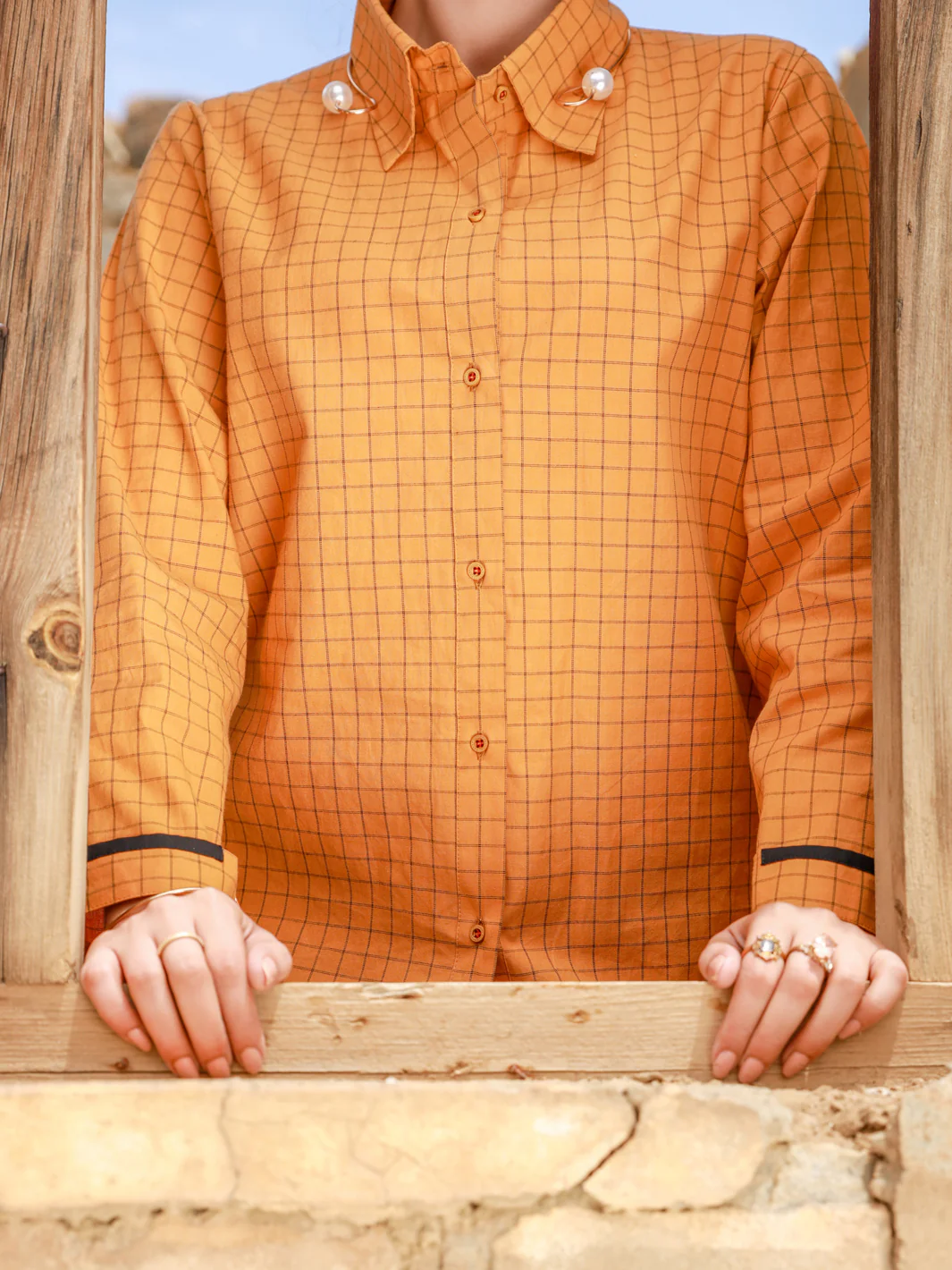 Mustard 2 Piece Stitched - ALP-2PS-LKS-1467 - Image 4