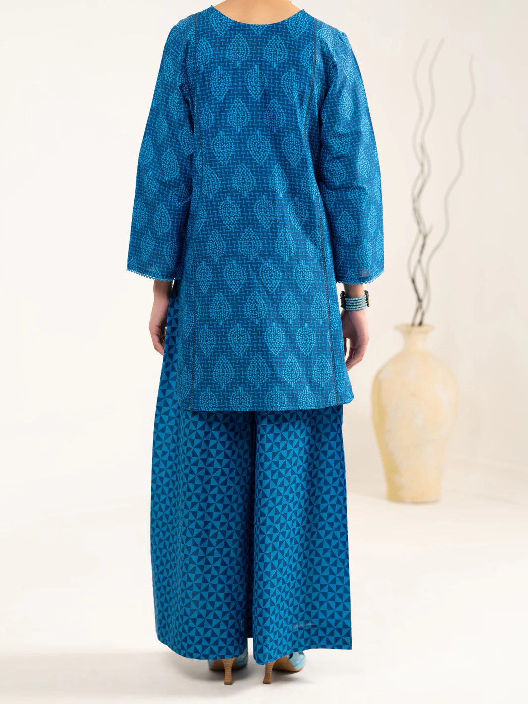 Blue Lawn 2Pc Stitched - ALP-2PS-LKS-2483 - Image 3