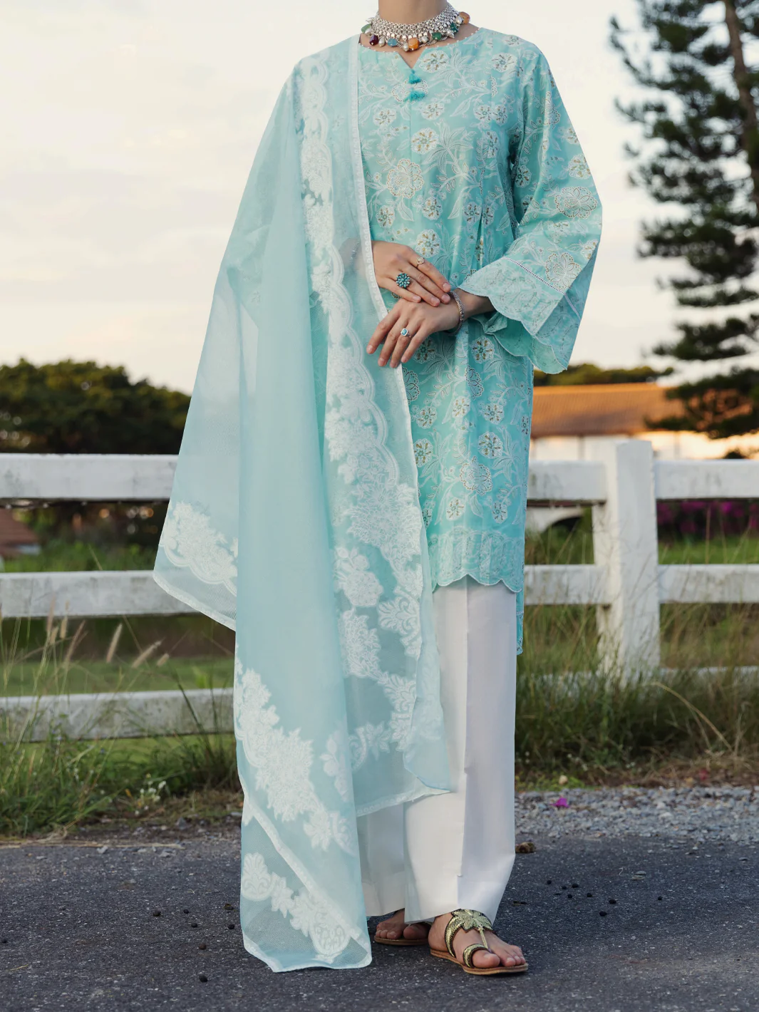 Ferozi Lawn 3 Piece Unstitched - ALP-3PS-1506