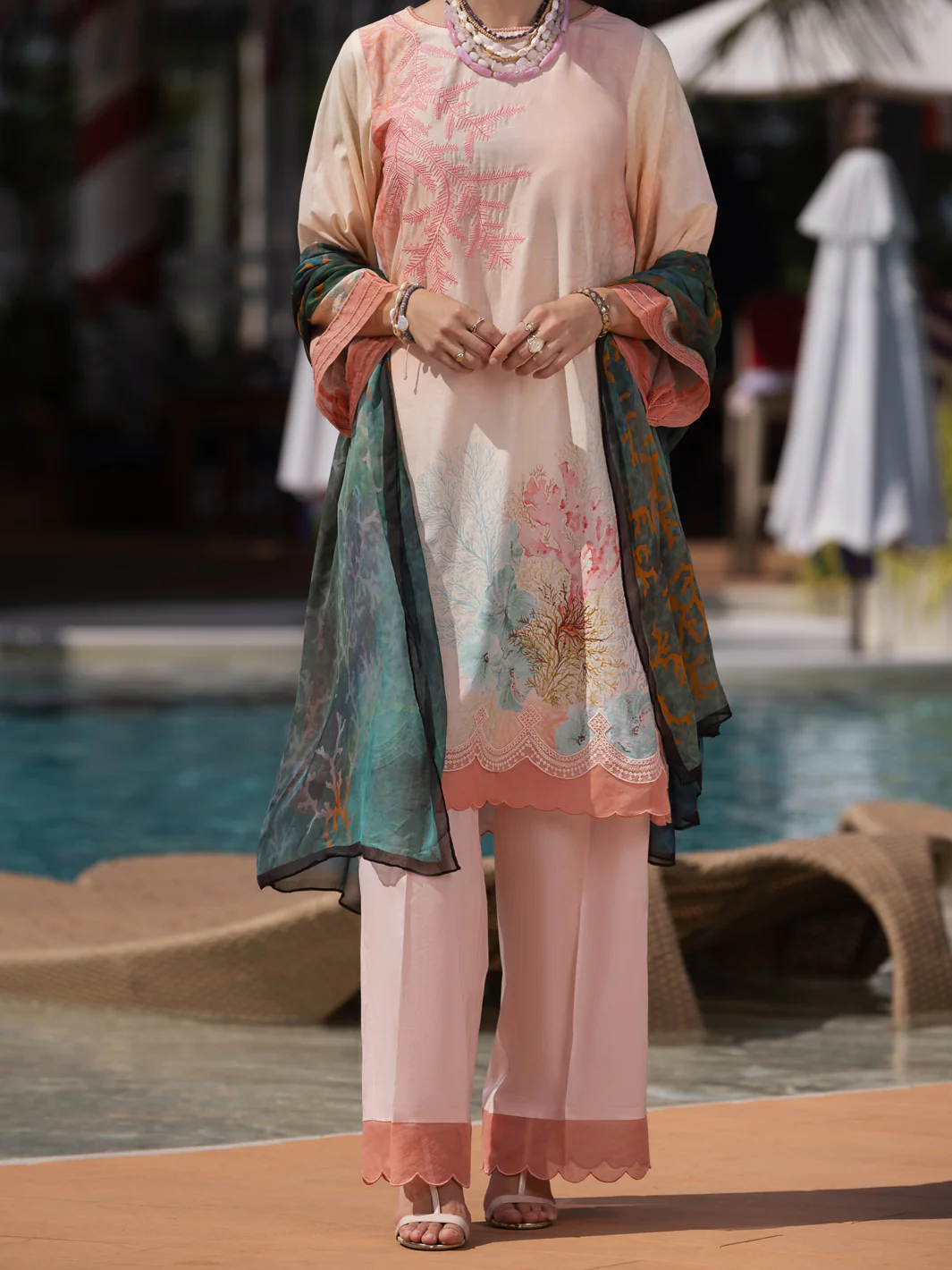 Light Pink Lawn 3 Piece Unstitched - ALP-3PS-1516