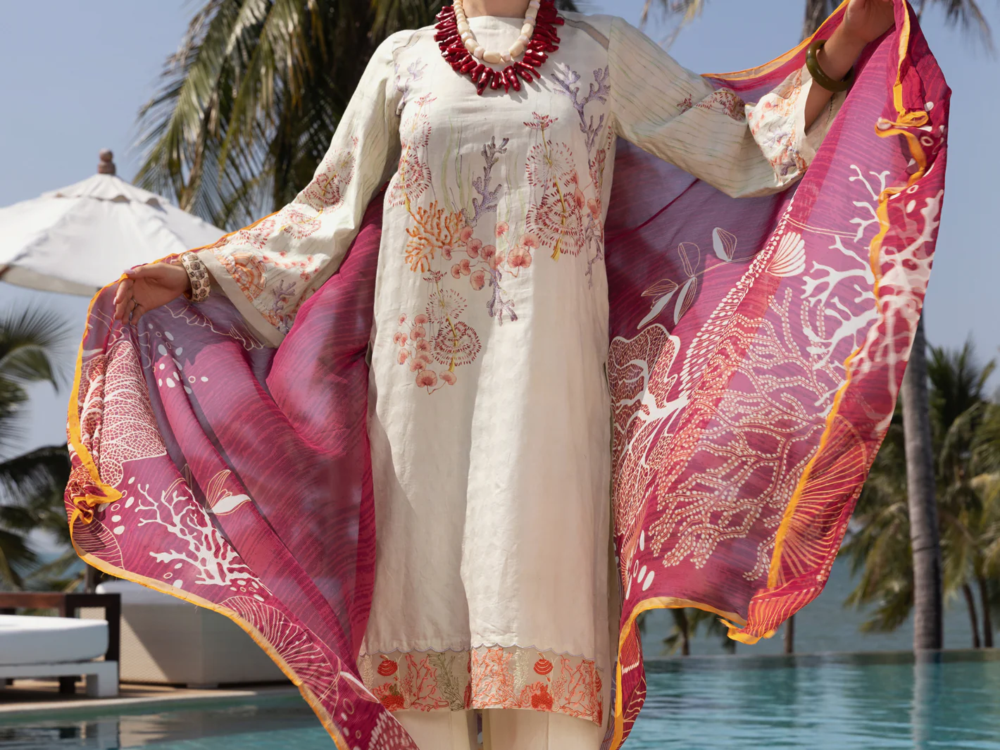 Pistachio Jacquard 3 Piece Unstitched - ALP-3PS-1518 - Image 5