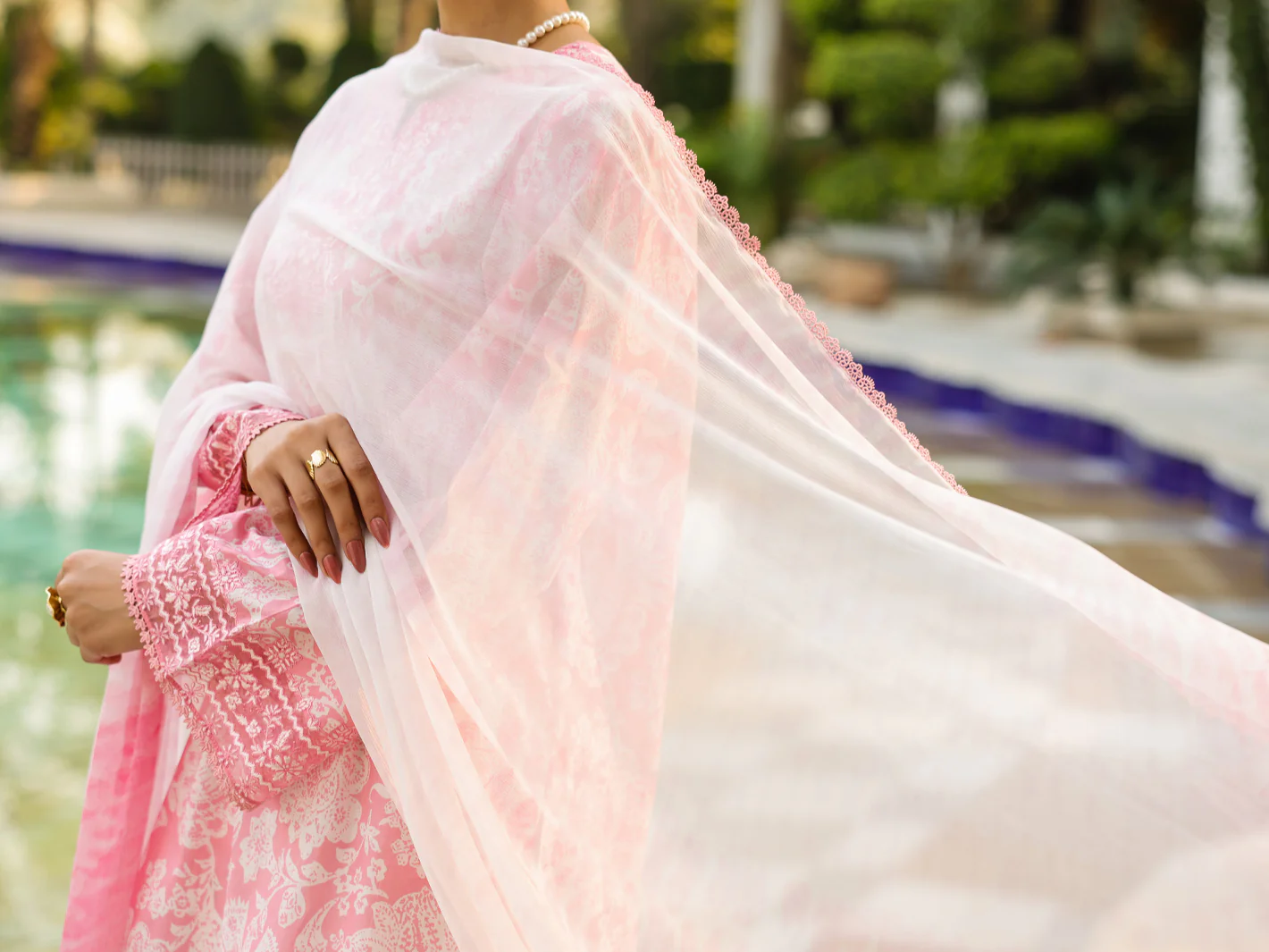 Pink Lawn 3Pc Unstitched - ALP-3PS-2405 - Image 6