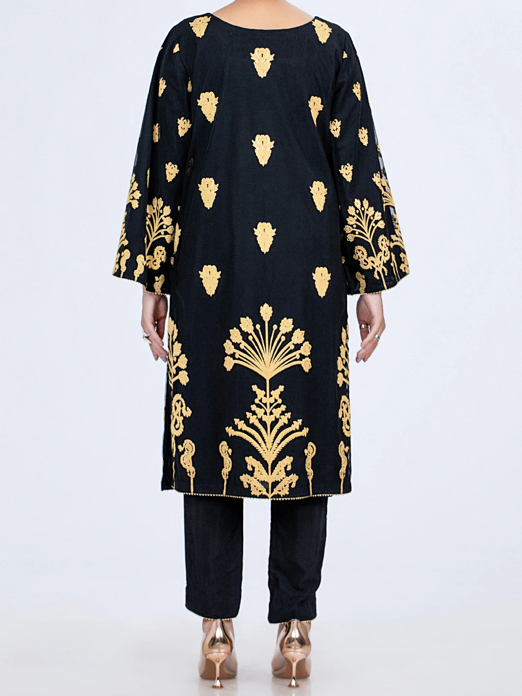 Black Tunic - ALP-LK-1347 - Image 2