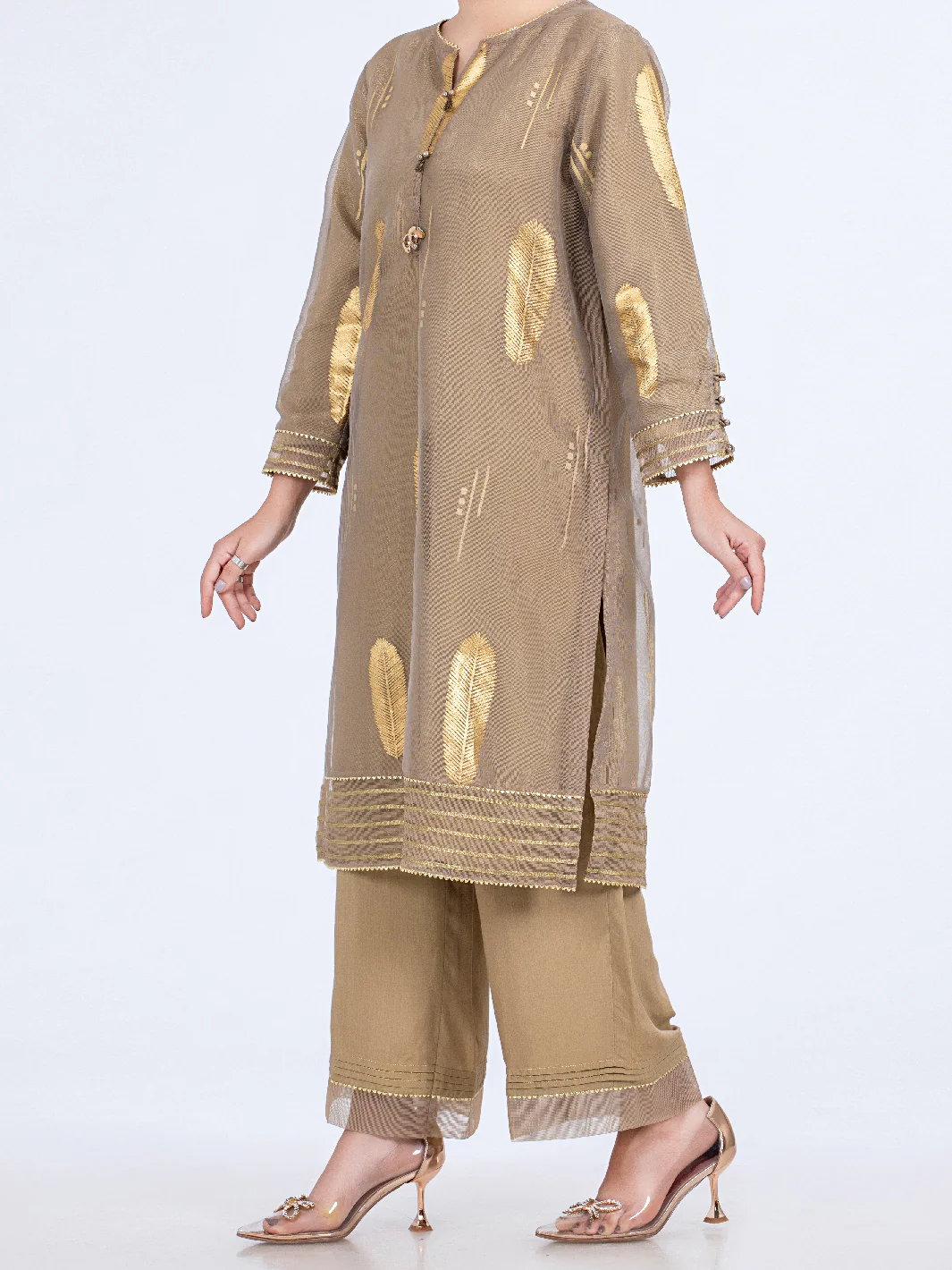 Golden Net Tunic - ALP-LK-1348 - Image 4