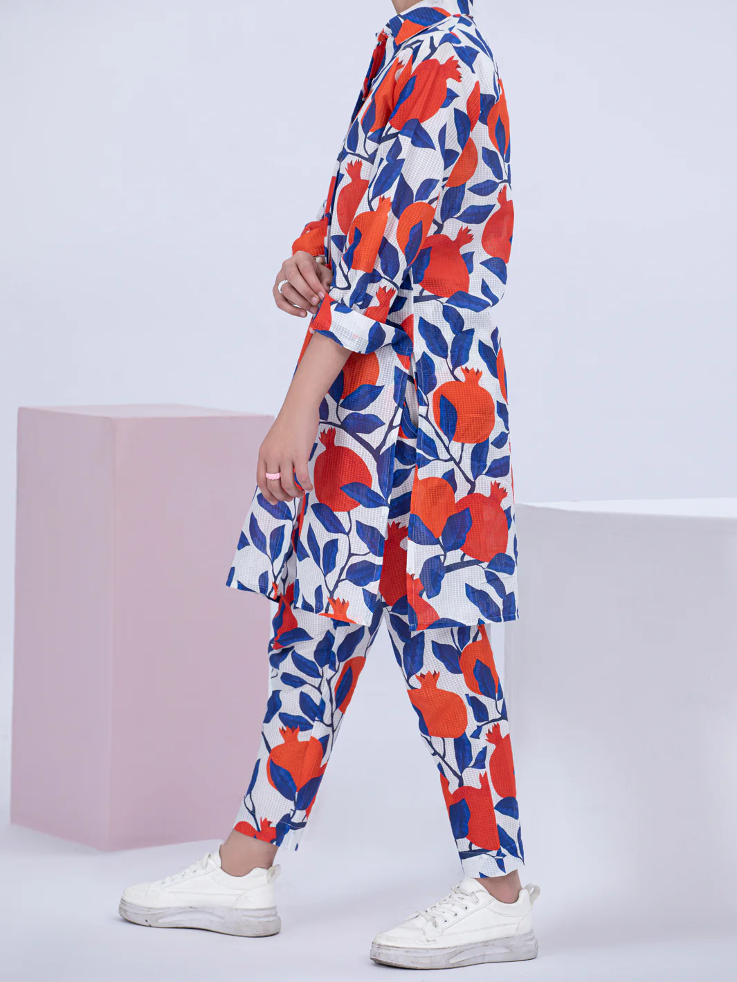 Multicolor Cotton Dobby 2 Piece Stitched - ALT-2PS-LKS-1056 - Image 2