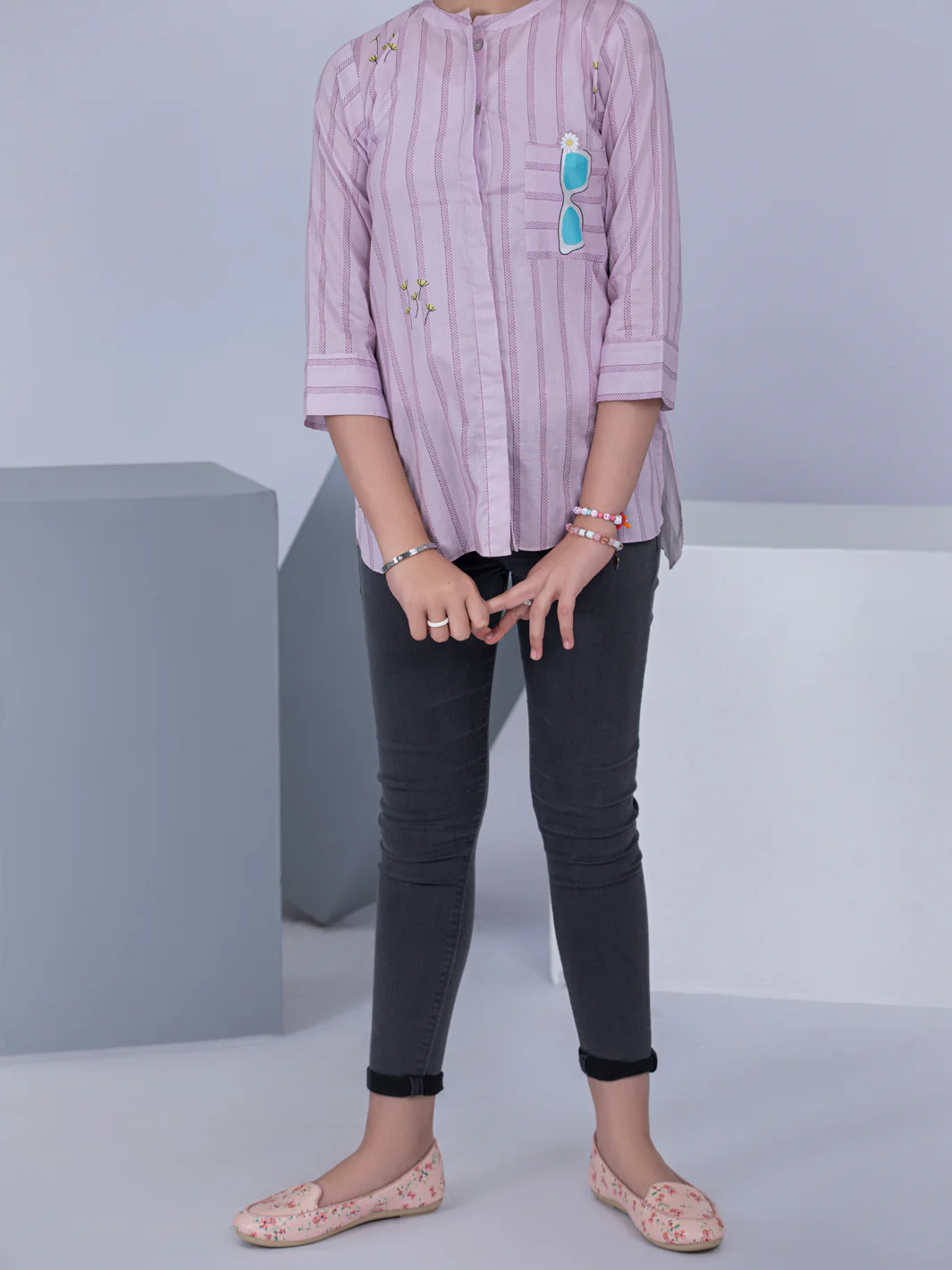 Light Purple Lawn Kurti - ALT-LK-1041
