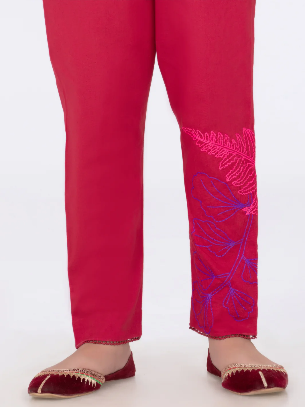 Red Dyed Girl Trouser - ALT-T-1008
