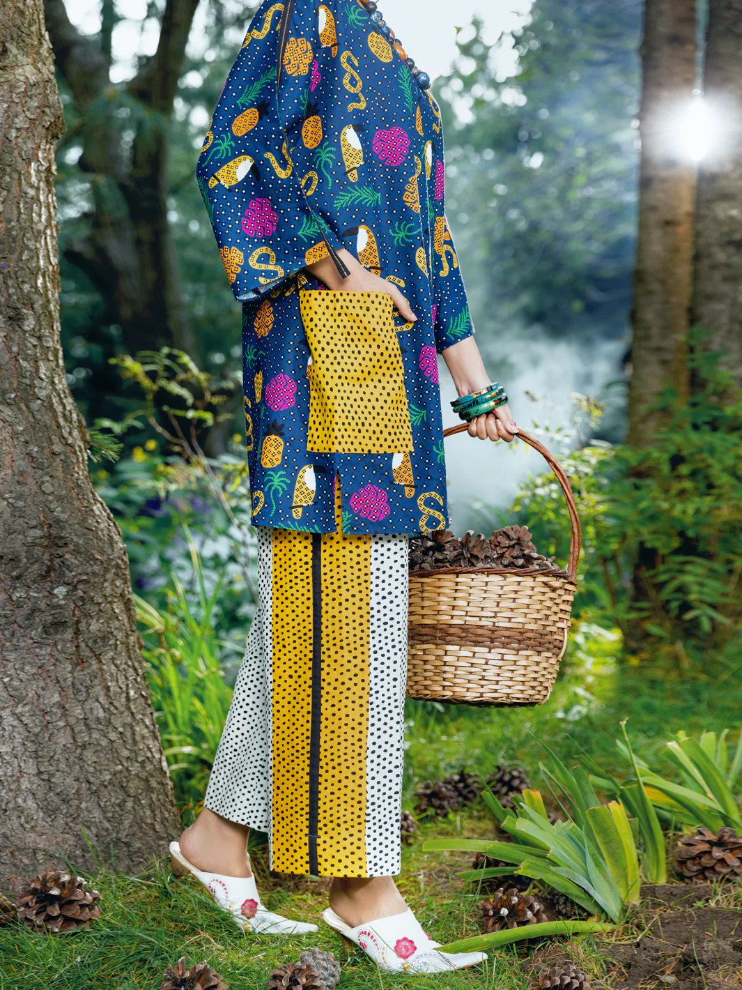 Teal Khaddar 2 Piece Stitched - AWP-2PS-LKS-610 - Image 2