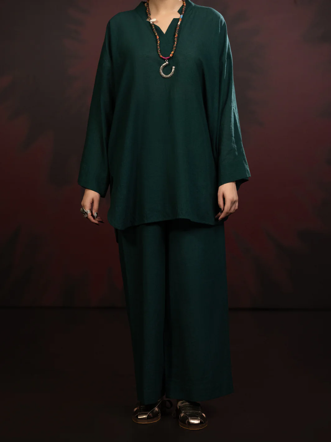 Green Karandi 2Pc Stitched - AWP-2PS-LKS-817 - Image 4