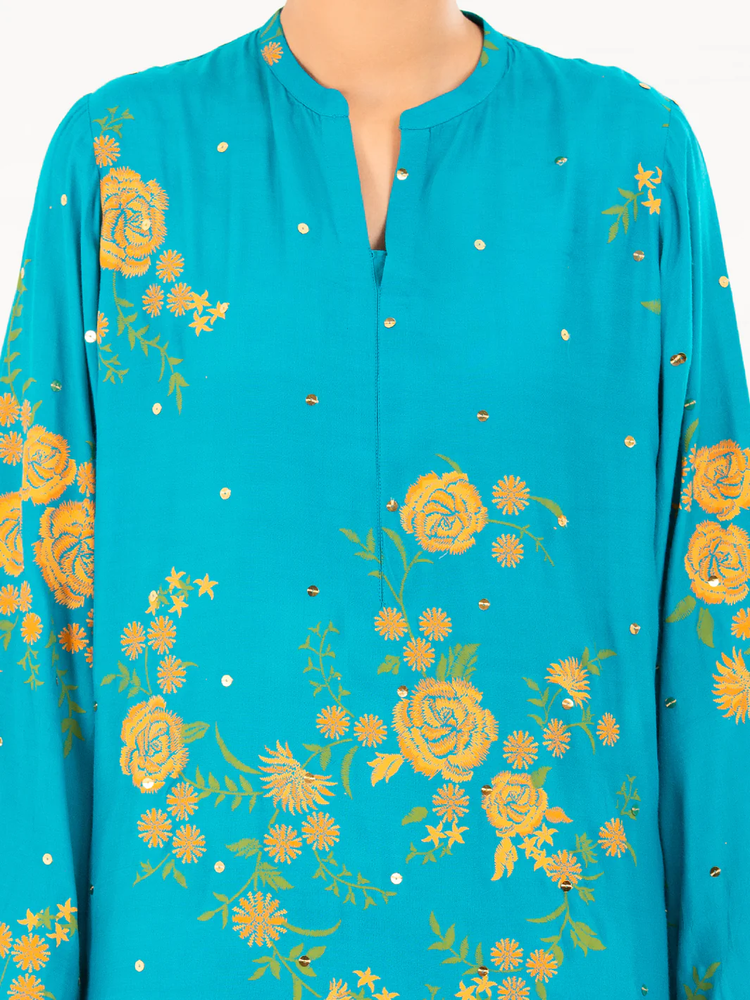 Ferozi Poly-Raw Silk 2Pc Stitched - AWP-2PS-LKS-827 - Image 5