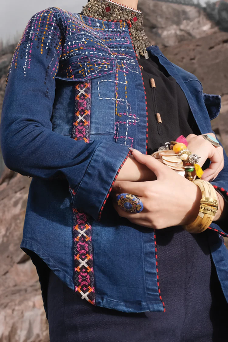 Blue Denim Jacket - JT-243