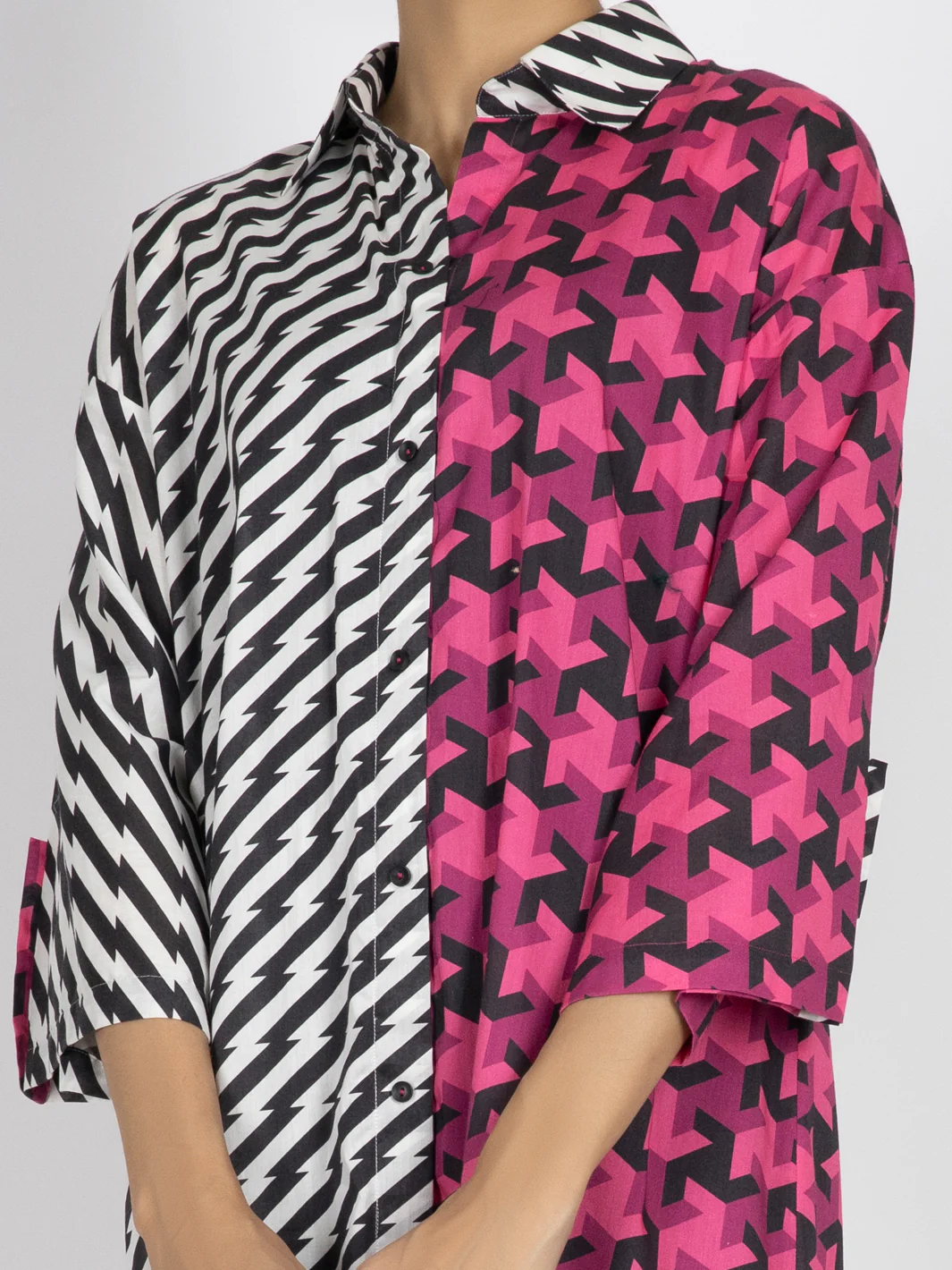 Multicolor Cambric Tunic - AWP-LK-473 - Image 3