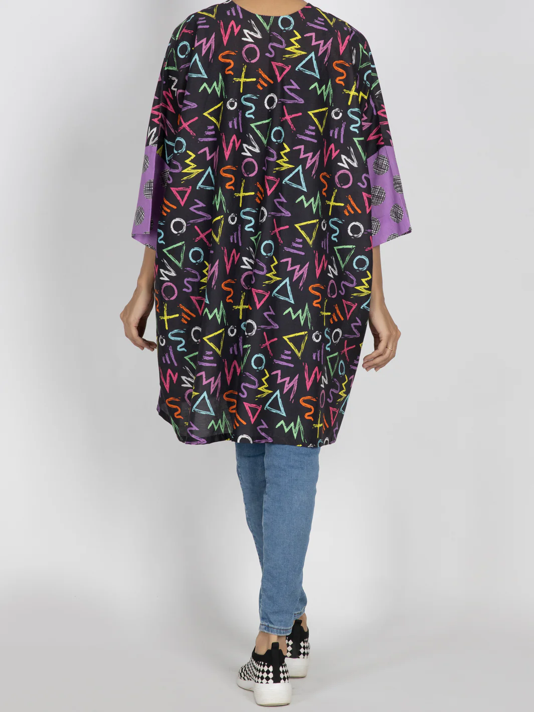 Multicolor Cambric Tunic - AWP-LK-475 - Image 2