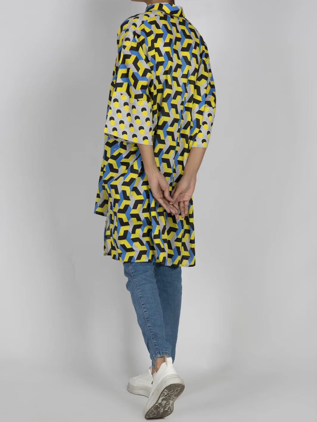 Multicolor Cambric Tunic - AWP-LK-476 - Image 2