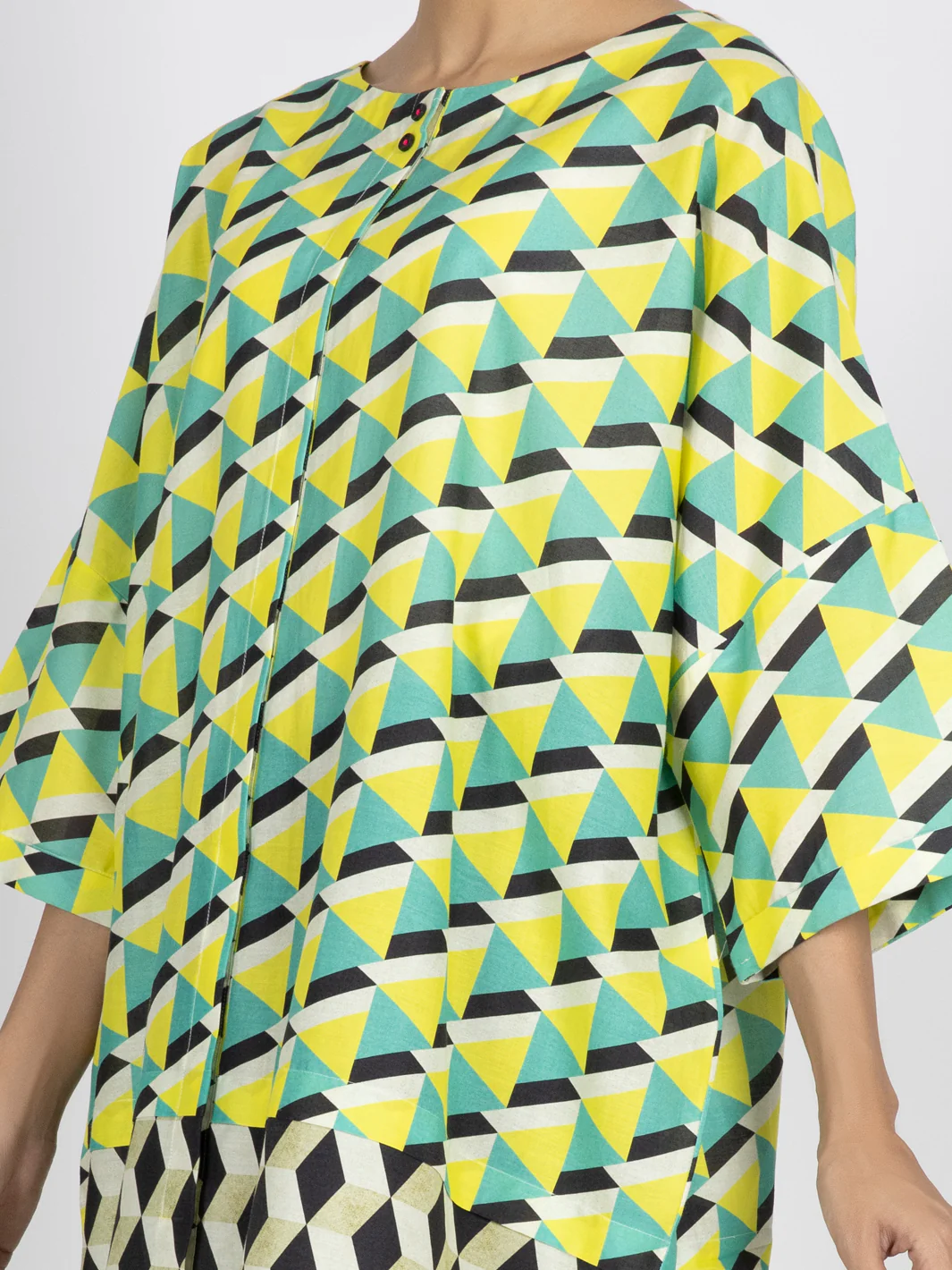 Multicolor Cambric Tunic - AWP-LK-478 - Image 2