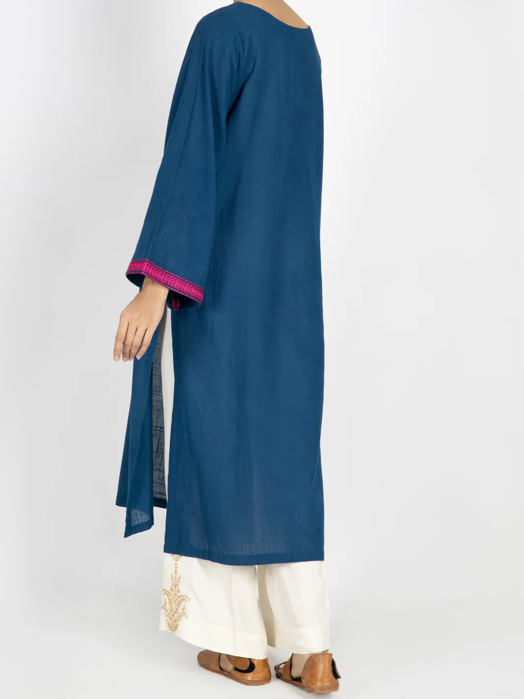 Blue Dobby Tunic - AWP-LK-497 - Image 2
